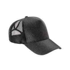 Czapka Z Daszkiem Dla Dorosłych Unisex New York Sparkle Trucker Cap. Żółte czapki i kapelusze damskie RESULT HEADWEAR, bez wzorów. Za 41.99 zł.