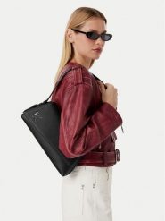 Karl Lagerfeld Jeans Torebka B3W30200 Czarny. Czarne torebki do ręki damskie Karl Lagerfeld Jeans, bez wzorów, z jeansu, bez dodatków. Za 849.99 zł.