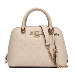 Torebka Guess. Brązowe torebki do ręki damskie Guess, z aplikacjami, bez dodatków. Za 639.99 zł.