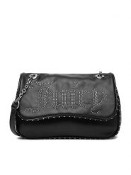 Juicy Couture Torebka EO-BEJXT8798WVP Czarny. Czarne torebki do ręki damskie Juicy Couture, bez wzorów, z materiału, bez dodatków. Za 279.99 zł.