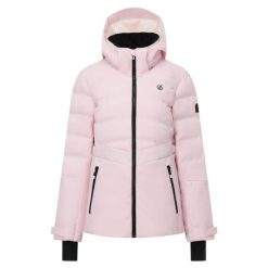 Damska kurtka wodoodporna Dare 2B Gliding II. Brązowe kurtki damskie Dare 2b, l, bez wzorów, z tkaniny, bez kaptura. Za 587.00 zł.