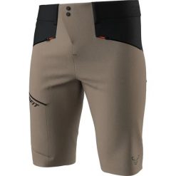 Szorty Dynafit Transalper Dynastretch. Czarne krótkie spodenki sportowe męskie Dynafit, l, bez wzorów, z materiału, wspinaczkowe. Za 516.80 zł.