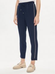 Liu Jo Sport Spodnie materiałowe TA4088 TS423 Granatowy Regular Fit. Niebieskie spodnie sportowe damskie Liu Jo Sport, m, bez wzorów, z materiału. Za 319.99 zł.