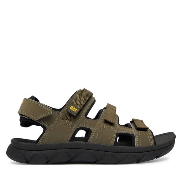 Sandały CAT Footwear. Brązowe sandały męskie CAT Footwear, bez zapięcia. Za 398.99 zł.