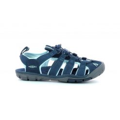 Buty do chodzenia damskie Keen Clearwater Cnx. Niebieskie obuwie sportowe damskie Keen, bez wzorów, z gumy, trekkingowe. Za 638.00 zł.