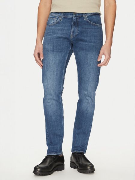 Calvin Klein Jeansy K10K114061 Niebieski Slim Fit. Niebieskie jeansy męskie Calvin Klein. Za 299.99 zł.