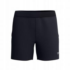 Męskie Elastyczne Spodenki Kąpielowe Solid Endurance+. Czarne kąpielówki męskie Speedo, m, bez wzorów. Za 281.99 zł.