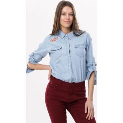 Niebieska Koszula Pack. Bluzki damskie marki Born2be. Za 39.99 zł.