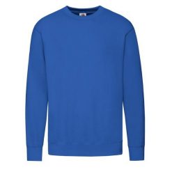 Lekka Męska Bluza Z Kapturem. Niebieskie bluzy męskie Fruit of the Loom, m, bez wzorów, z kapturem. Za 58.99 zł.