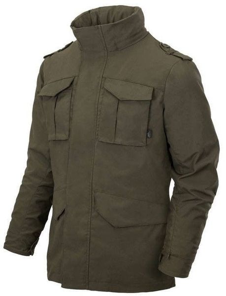 Kurtka męska Helikon-Tex Helikon - Kurtka Covert M65 - Taiga Green. Zielone kurtki męskie HELIKON-TEX, m, bez wzorów, bez kaptura. Za 451.07 zł.