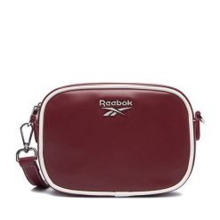 Torebka Reebok. Czerwone listonoszki damskie Reebok, bez wzorów, bez dodatków. Za 129.99 zł.