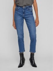Vila Jeansy Alice 14080228 Granatowy Straight Fit. Niebieskie jeansy damskie Vila. Za 139.99 zł.