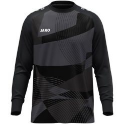 Koszulka bramkarska Jako River. Czarne koszulki sportowe męskie Jako, xl, bez wzorów, z materiału, bez kołnierzyka, bez ramiączek, na fitness i siłownię. Za 245.50 zł.