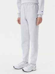 Champion Spodnie dresowe 117872 Szary Slim Fit. Szare spodnie dresowe damskie Champion, s, bez wzorów, z bawełny. Za 209.99 zł.