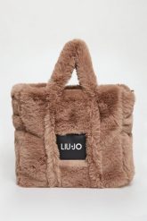 Torebka damska futerkowy shopper LIU JO. Torebki shopper damskie Liu Jo, bez wzorów, bez dodatków. Za 499.00 zł.