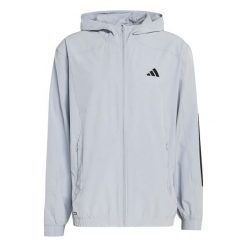 Kurtka z dresu adidas Tech Essentials. Szare kurtki męskie Adidas, s, bez wzorów, z dresówki, klasyczne, bez kaptura. Za 271.00 zł.