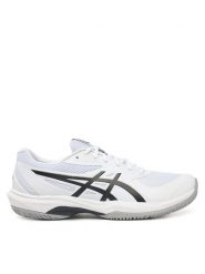 Asics Buty do tenisa Game Ff 1041A489 Biały. Białe buty sportowe męskie Asics, ze skóry, bez zapięcia, tenisowe. Za 279.99 zł.