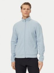 BOSS Bluza Structure 50559332 Niebieski jasny Regular Fit. Niebieskie bluzy męskie Boss, m, bez wzorów, z syntetyku, bez kaptura. Za 449.99 zł.