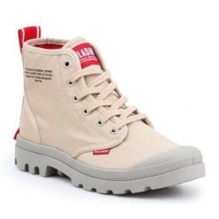 Buty Palladium Pampa Hi Dare 76258-274 różowe. Czerwone trampki i tenisówki damskie bez wzorów, z materiału, bez zapięcia. Za 572.15 zł.
