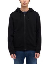 Męska Bluza Rozpinana Mustang Style Brighton Black 1016256 4142. Czarne bluzy męskie Mustang, m, bez wzorów, z kapturem. Za 149.99 zł.