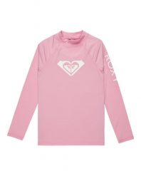 Koszulka z długim rękawem UPF 50 dla Dziewczynki WHOLE HEARTED Różowy. Czerwone t-shirty i topy dla dziewczynek Roxy, bez wzorów, z elastanu, bez ramiączek. Za 139.99 zł.