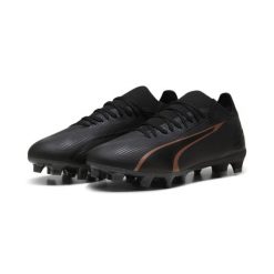 Buty piłkarskie męskie Puma Ultra Match Fg ag. Brązowe buty sportowe męskie Puma, z materiału, bez zapięcia, do piłki nożnej. Za 259.09 zł.