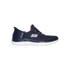 Femme SUMMITS-DIAMOND DREAM Skechers NVPK 150123 Bleu Skechers. Niebieskie obuwie sportowe damskie Skechers, bez wzorów, trekkingowe, Skechers Sport. Za 329.99 zł.