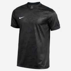 Koszulka treningowa męska Nike Pro Dri-Fit Tight SS Fitness. Czarne koszulki sportowe męskie Nike, m, bez wzorów, bez kołnierzyka, bez ramiączek, na fitness i siłownię, dri-fit (nike). Za 160.45 zł.