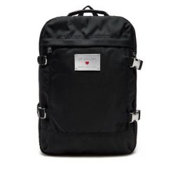 Plecak LOVE MOSCHINO. Czarne plecaki damskie Love Moschino, bez wzorów, sportowe. Za 719.99 zł.