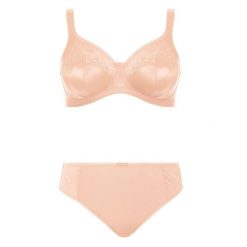 Figi damskie Elomi Cate. Brązowe figi damskie ELOMI, m, bez wzorów. Za 173.00 zł.