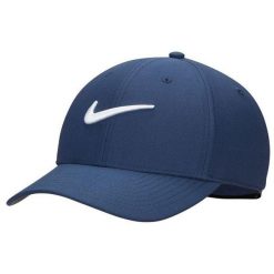 Czapka Z Daszkiem Z Logo Klubu DF. Niebieskie czapki i kapelusze damskie Nike, bez wzorów. Za 169.99 zł.