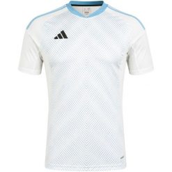 Męska Koszulka adidas miCond22 Jersey Piłka Nożna. Białe koszulki sportowe męskie Adidas, m, bez wzorów, z jersey, bez kołnierzyka, bez ramiączek, na fitness i siłownię. Za 210.99 zł.