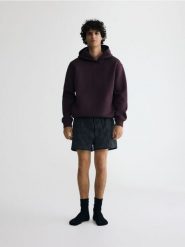 3 pack bokserek Loose - ciemnoszary. Szare bokserki męskie Reserved, l, bez wzorów. Za 79.99 zł.