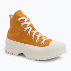 Buty Converse Chuck Taylor All Star Lugged 2.0. Brązowe trampki i tenisówki damskie Converse, bez wzorów, retro, bez zapięcia. Za 279.99 zł.