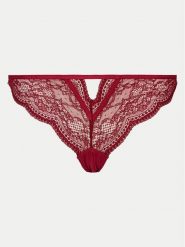 Hunkemöller Figi brazylijskie Isabelle 206371 Bordowy. Czerwone figi damskie Hunkemöller, xl, bez wzorów, z syntetyku. Za 49.99 zł.