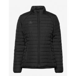 Kurtka Hummel CLASSIC BEE WO FENG JACKET. Czarne kurtki damskie Hummel, bez wzorów, bez kaptura. Za 179.99 zł.