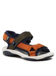 Primigi Sandały 3882411 S Niebieski. Niebieskie sandały dziewczęce Primigi, z materiału, bez zapięcia. Za 209.99 zł.