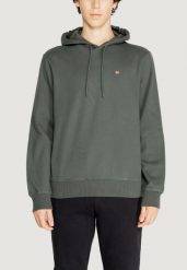 Bluza Mężczyzna NAPAPIJRI BALIS HOOD. Czarne bluzy męskie Napapijri, m, bez wzorów, z bawełny, z kapturem. Za 328.40 zł.