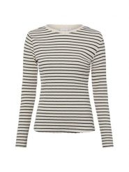 Vila Damska koszula z długim rękawem - VIAmeline Kobiety Bawełna beżowy|czarny w paski, XS. Brązowe koszule damskie Vila, uniwersalny, bez wzorów, z bawełny, klasyczne, bez kołnierzyka, bez ramiączek. Za 149.95 zł.