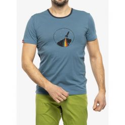 Koszulka męska Ocun Classic T Organic Rainbow Rocket. Niebieskie koszulki sportowe męskie Ocun, m, bez wzorów, bez kołnierzyka, bez ramiączek, trekkingowe. Za 130.99 zł.