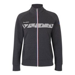 Damska bluza rozpinana Tecnifibre Knit Jacket. Szare bluzy damskie TECNIFIBRE, bez wzorów, bez kaptura. Za 169.00 zł.