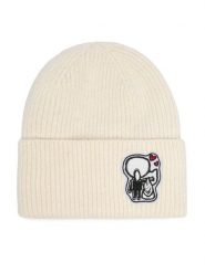 KARL LAGERFELD Czapka B4W33041 Kremowy. Białe czapki i kapelusze damskie KARL LAGERFELD, na zimę, bez wzorów, z poliesteru. Za 299.99 zł.