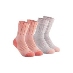 Skarpety turystyczne SH100 warm mid. Skarpety męskie marki QUECHUA. Za 19.99 zł.