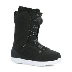 Buty snowboardowe Ride Sage Black 2024. Czarne obuwie sportowe damskie RIDE, bez wzorów, snowboardowy. Za 729.00 zł.