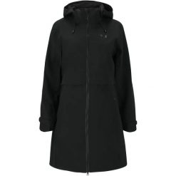 Długi płaszcz z kapturem damski Weather Report Dayton AWG W-PRO 15000. Czarne płaszcze damskie Weather Report, bez wzorów, eleganckie, długie, z kapturem. Za 464.00 zł.