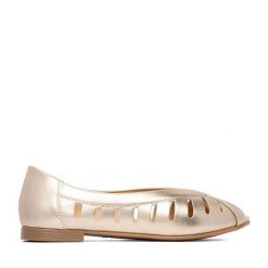 Baleriny Lasocki. Żółte baleriny damskie Lasocki, bez wzorów, bez obcasa. Za 159.99 zł.