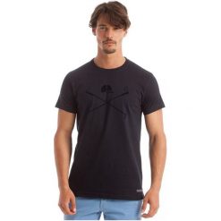 Polo Club C.H..A T-Shirt Męski L Ciemnoniebieski. Brązowe koszulki polo męskie Polo Club C.H..A, z bawełny. W wyprzedaży za 119.00 zł.