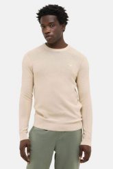 Męski sweter Mustang Style Elliot Oatmeal 1016844 4092. Swetry przez głowę męskie Mustang, l, bez wzorów, bez kołnierzyka. Za 99.99 zł.