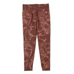 Second life - Legginsy damskie do jogi Gymshark brązowe - Jak nowy. Brązowe legginsy damskie GYMSHARK, l, bez wzorów, z materiału. Za 106.46 zł.