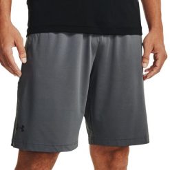 Krótkie Spodenki Sportowe Męskie Under Armour Raid 2.0. Szare krótkie spodenki sportowe męskie Under Armour, m, bez wzorów, krótkie, do biegania. Za 148.55 zł.
